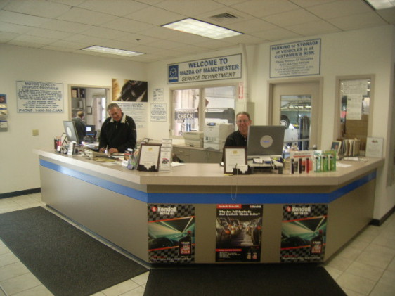 The Mazda of Manchester Service Department