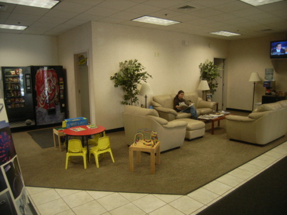 The Mazda of Manchester Service Waiting Area