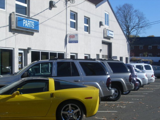 Carter Chevrolet service parking
