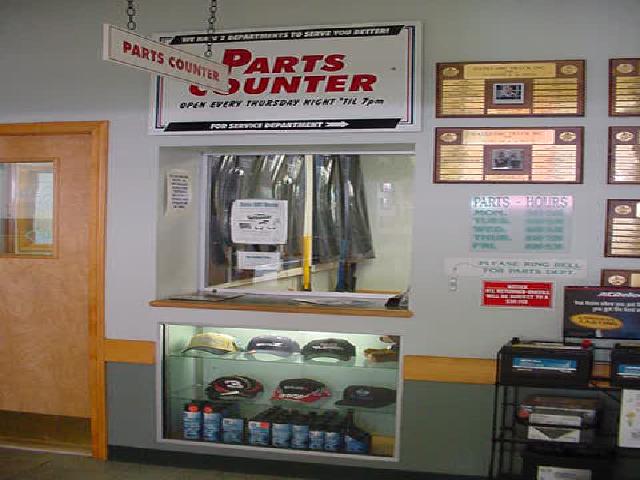 Nissan dealer parts department #5