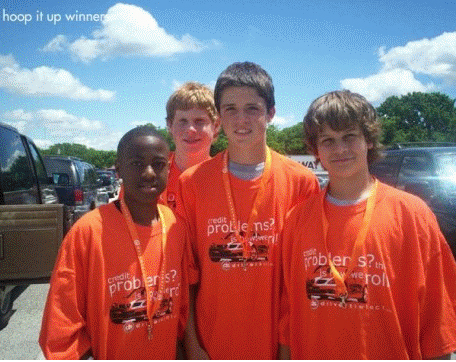 Hoop It Up Winners - Drivers Select Dallas TX